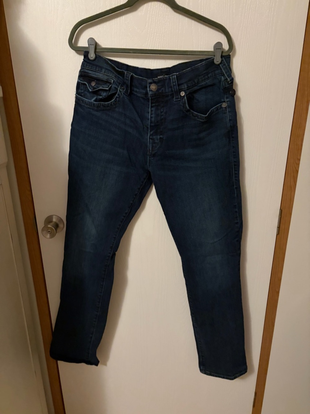 True Religion Ricky World Tour Men’s Relaxed Straight Jeans SZ 34X32